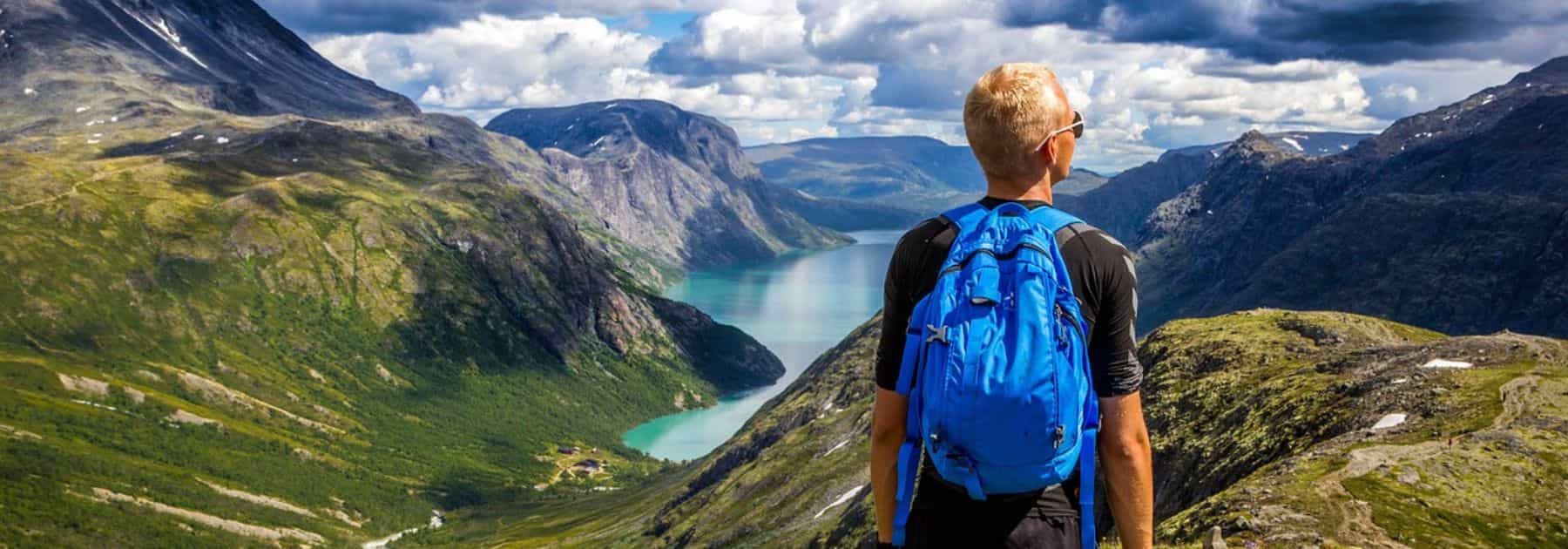 backpacker who received travel vaccines from travel clinic