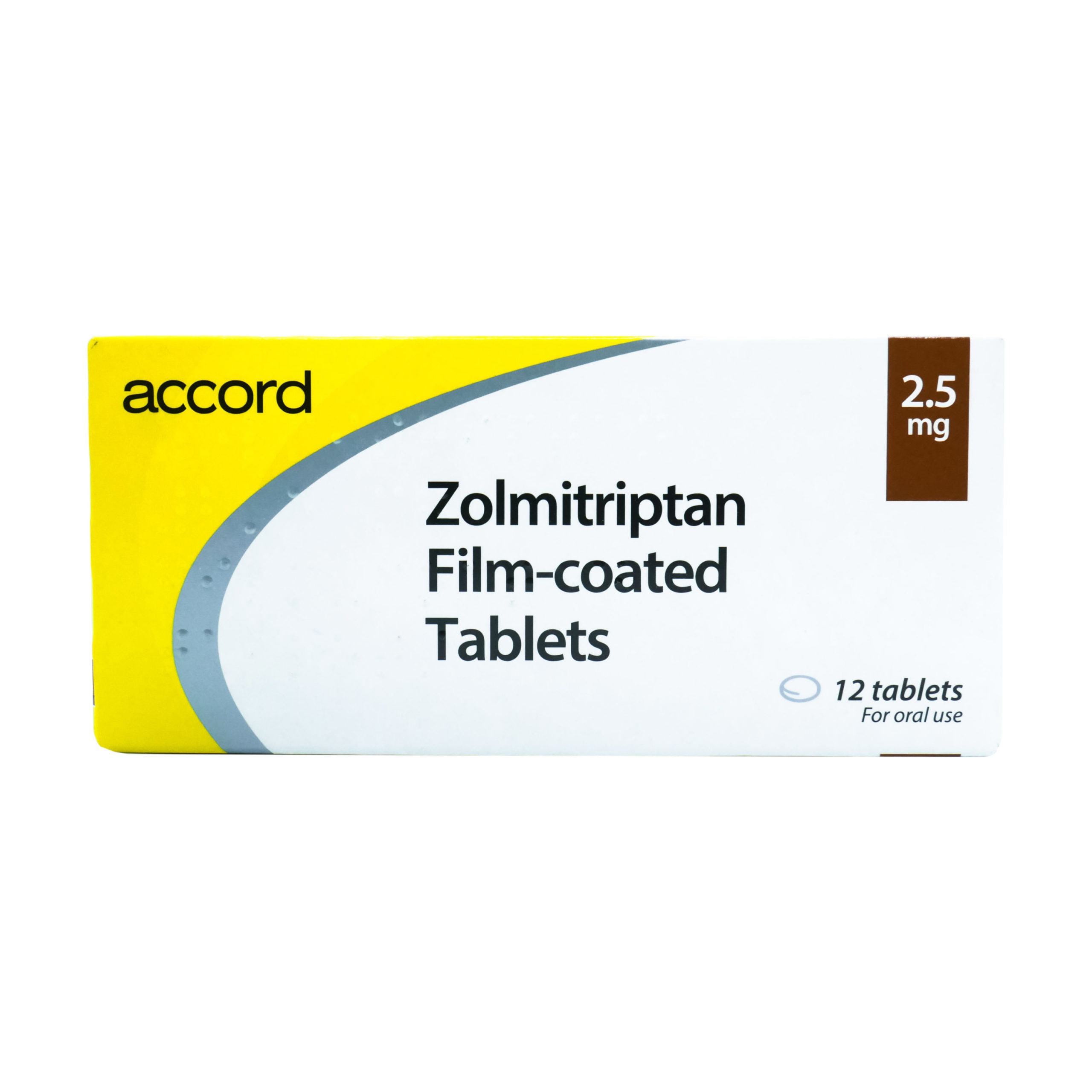 Zolmitriptan 2.5mg Tablets
